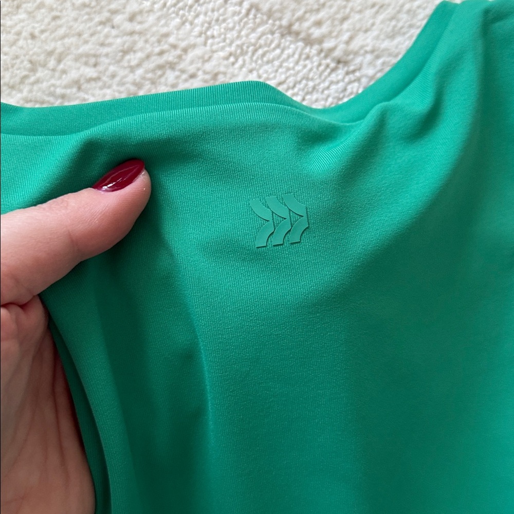 NWOT- All in Motion Green Workout Dress - Picture 11 of 13